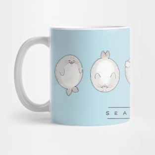 Chilling Seal Pups Mug